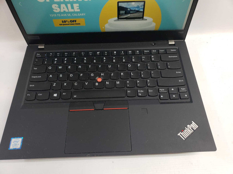 Lenovo ThinkPad T490 intel i7-8565U @ 1.60GHz / 8GB Ram / 256GB M.2