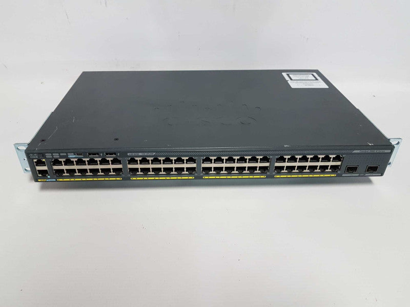 Cisco Catalyst 2960 WS-C2960X-48TD-L V03 48 x 1GB & 2 x 10GB SFP+ Managed #