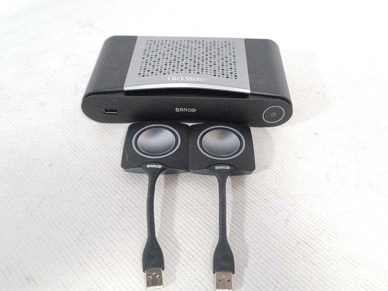 Barco ClickShare CSE-200 Wireless Presentation System R9861520 w/ 2x Buttons Q_