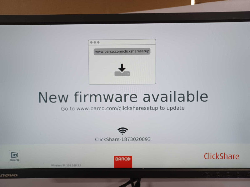 Barco ClickShare CSE-200 Wireless Presentation System R9861520 w/ 2x Buttons Q_