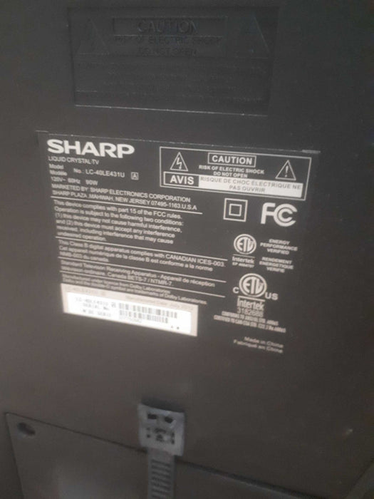Sharp LCD 40\\" TV LC-40LE431U