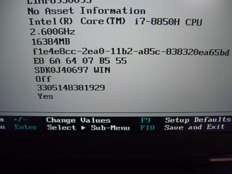 Lenovo Thinkpad P52 15.6\\" i7-8850H 6C 16GB Ram 240GB SSD Quadro P1000