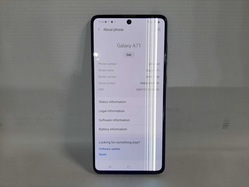Samsung Galaxy A71 128GB READ $