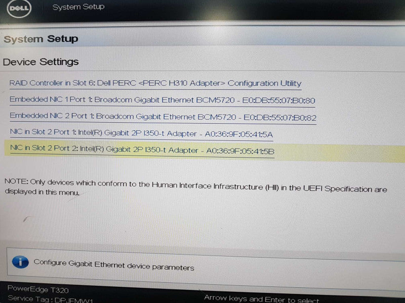 Dell poweredge T320 Xeon E5-2407 2.20ghz / 32gb ram / H310 Raid Ctrl #