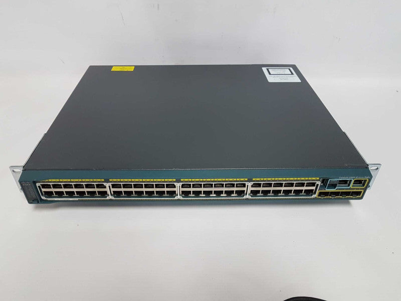 Cisco Catalyst 2960-S Series PoE+ WS-C2960S-48FPS-L  Gigabit - RESET #