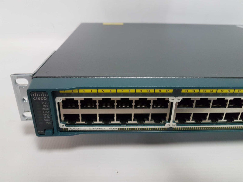 Cisco Catalyst 2960-S Series PoE+ WS-C2960S-48FPS-L  Gigabit - RESET #