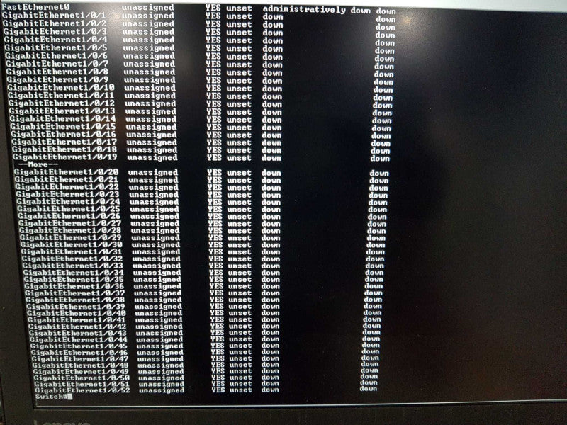 Cisco Catalyst 2960-S Series PoE+ WS-C2960S-48FPS-L  Gigabit - RESET #