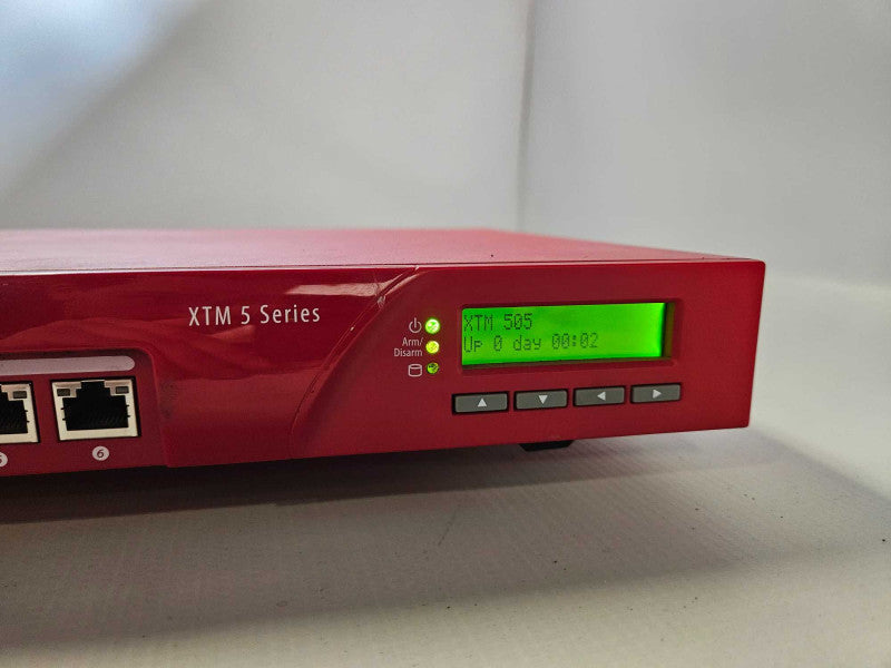 WatchGuard XTM 5Series XTM 505 NC2AE8 Firewall Security Appliance *READ* )
