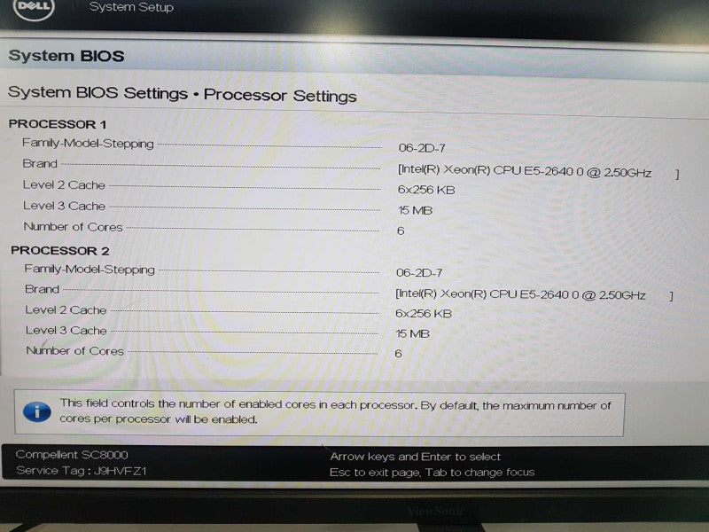 Dell Compellent SC8000 Storage Controller 2x Xeon E5-2640 @ 2.50ghz 64gb ram #