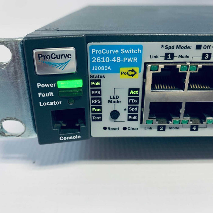HP ProCurve 2610-48 Port-PWR J9089A PoE Switch =