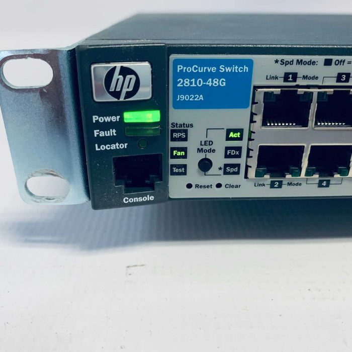 HP ProCurve 2810-48G Managed Ethernet Switch 10/100/1000 (J9022A) Q=