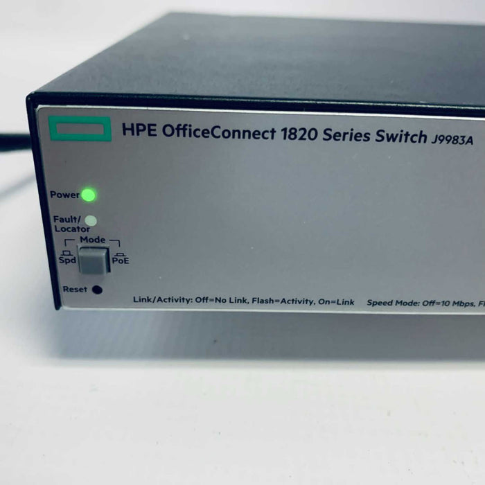 HP J9983A 24-Port Gigabit PoE+ Layer 2 Switch, 1820-24G-PoE+  =