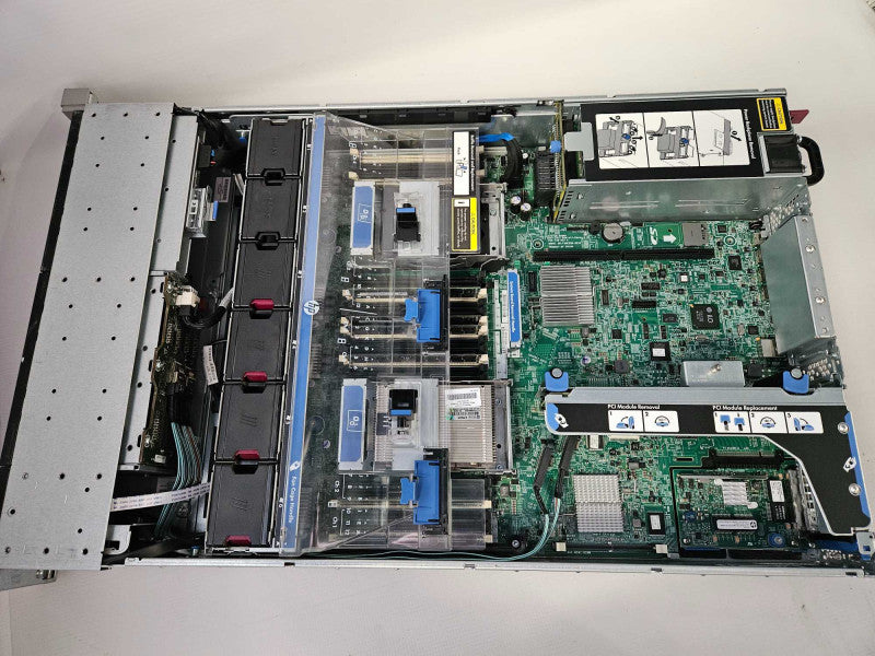 HP ProLiant DL380p Gen8 1x Xeon E5-2609 0 @ 2.40GHz 64 GB RAM P420i Raid )