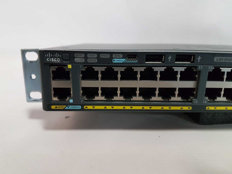 Cisco Catalyst 2960-X Series WS-C2960X-48TD-L - RESET READ #