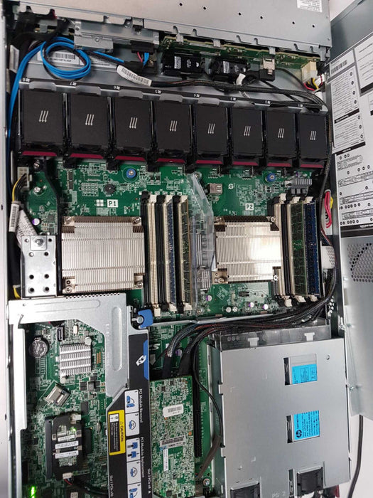 HP Proliant DL360e gen8 2x Xeon E5-2440 @ 2.40ghz / 48gb ram / B320i Raid #