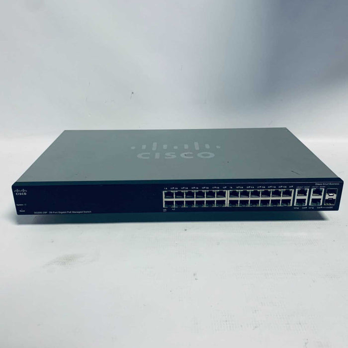 Cisco SG300-28P 28-Port Gigabit PoE Managed Switch =