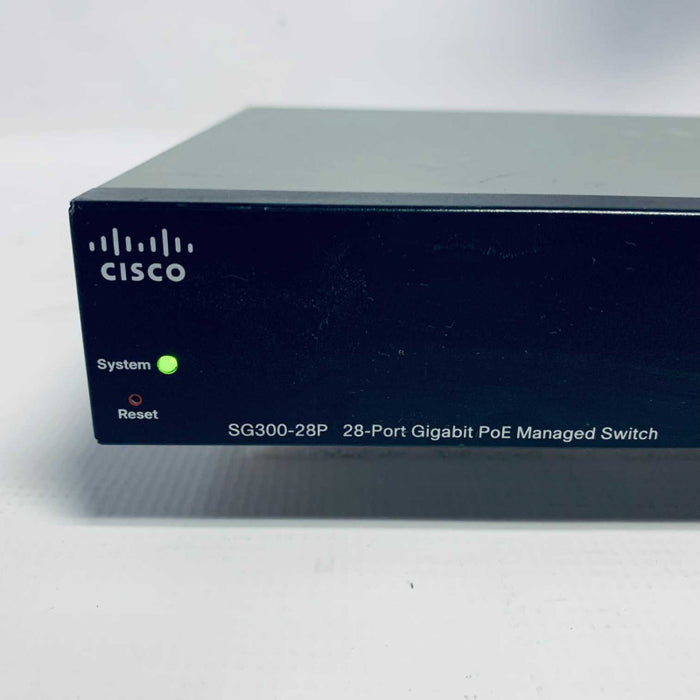 Cisco SG300-28P 28-Port Gigabit PoE Managed Switch =