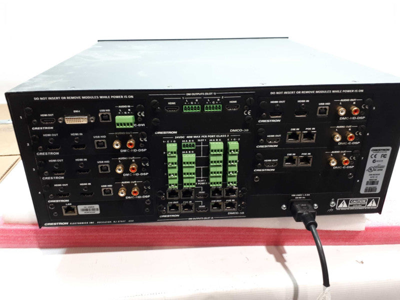 Crestron DM-MD8X8 HD Digital Media Matrix w/ 4x DMC-HD, 2x DMC &