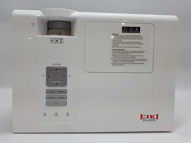EIKI EK-400X Projector with 3D capability !