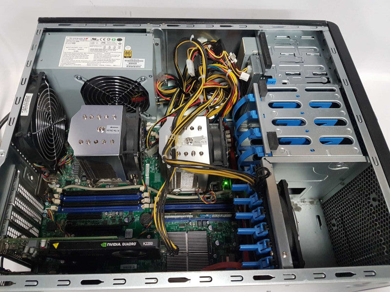 Supermicro X9DAi 2x Xeon E5-2650 V2 @ 2.60ghz / 32gb ram / Quadro K2200 #