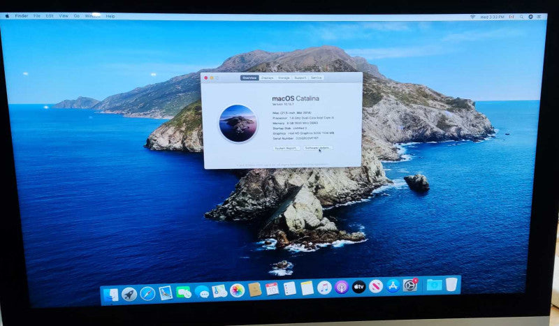 iMac 21.5\\" - M.2014 A1418, Core i5 1.4GHz/8GB DDR3, Intel HD5000, 500GB HDD