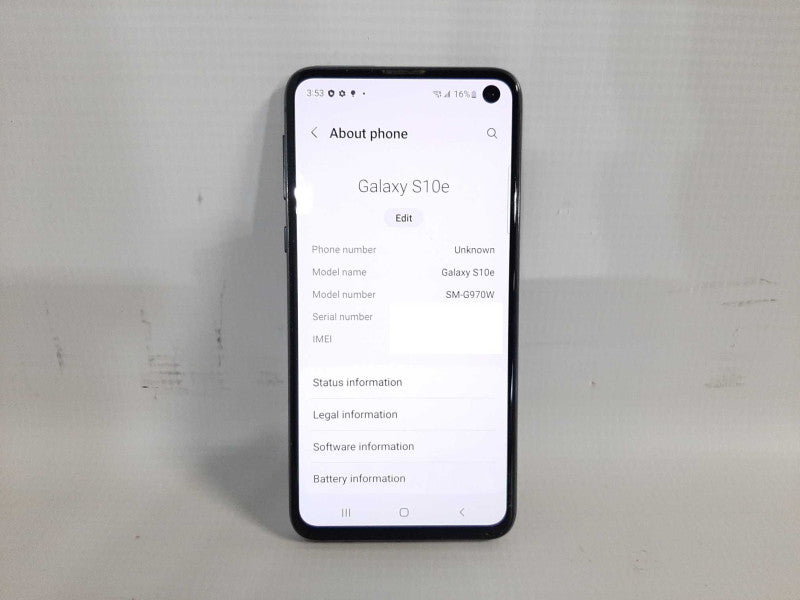 Samsung Galaxy S10e 128GB  $