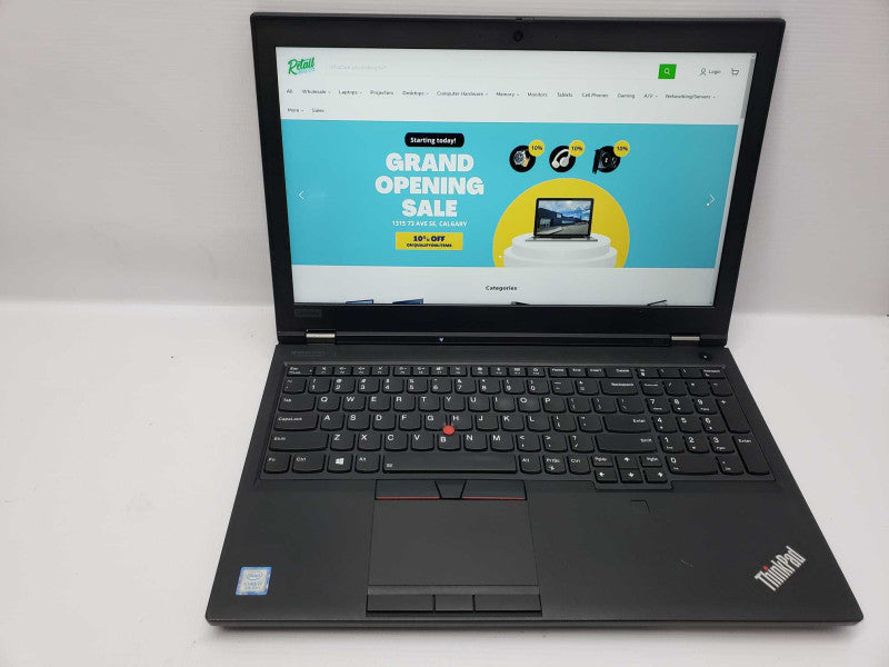 Lenovo ThinkPad P53 intel i7-9750H @ 2.6GHz / 16GB Ram / 256GB M.2