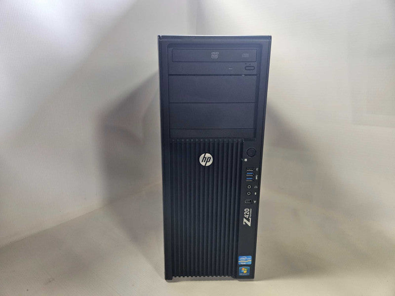 HP Z420 Workstation Xeon E5-1650 @ 3.20GHz 8GB RAM Quadro 2000 GPU )