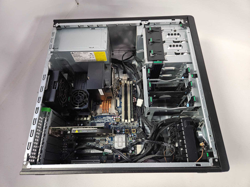HP Z420 Workstation Xeon E5-1650 @ 3.20GHz 8GB RAM Quadro 2000 GPU )