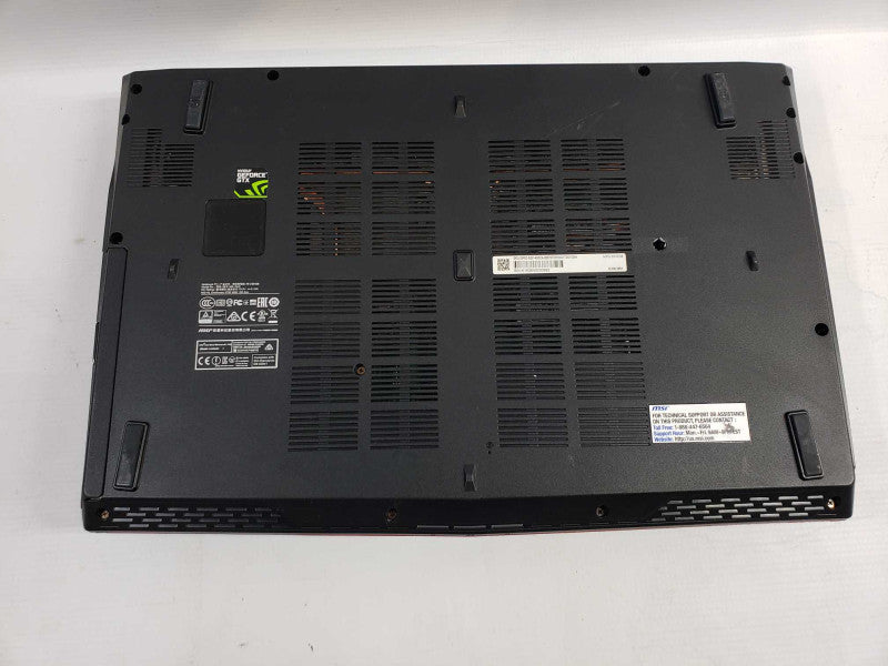 MSI GP62 6QF leopard Pro intel i7-6700HQ @ 2.60ghz / 8GB Ram / 275GB SSD