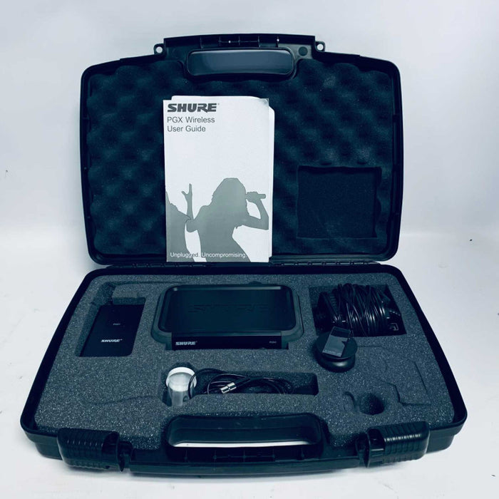 Shure PGX Wireless Receiver and Transmitter 572-590 MHz Q=