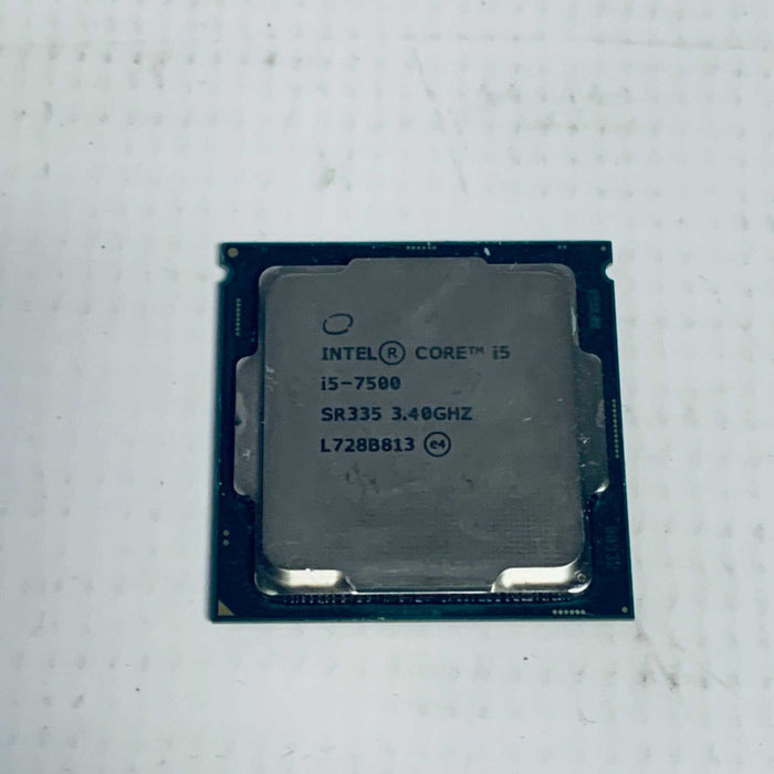 Intel Core i5-7500 @ 3.4GHz SR335 CPU Only Q=