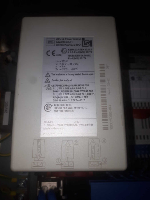 Stahl Panel 8126/5490-4 24V/DC w/ Modules
