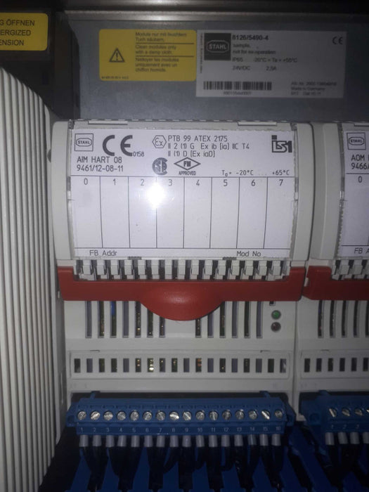 Stahl Panel 8126/5490-4 24V/DC w/ Modules