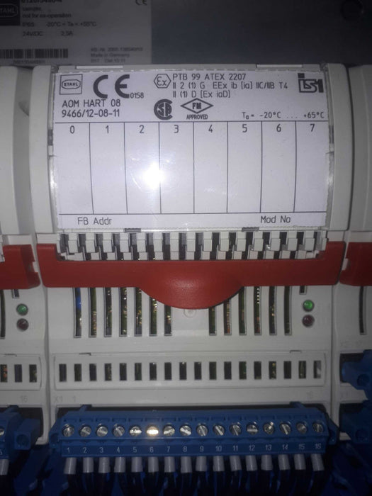 Stahl Panel 8126/5490-4 24V/DC w/ Modules