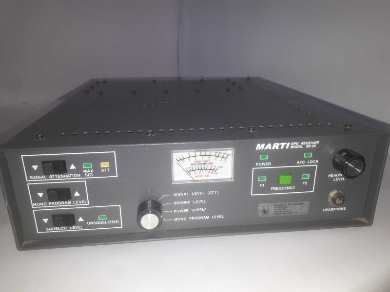 marti  rpu receiver on 455.4125 & 455.4875 mHz