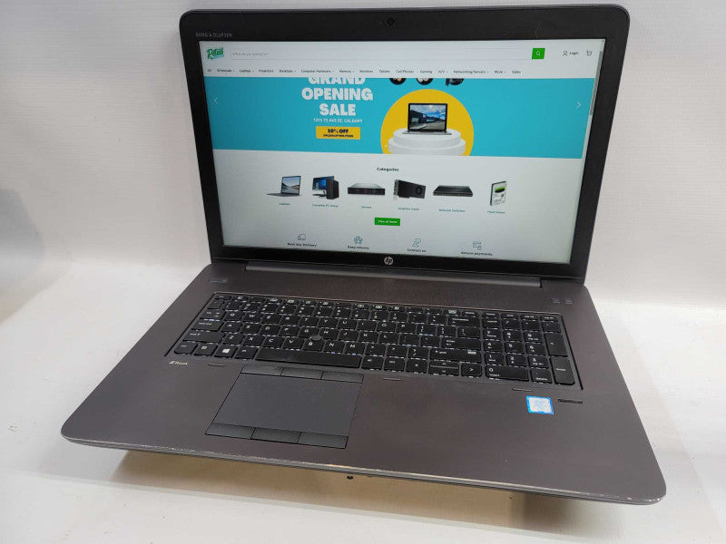 HP Z-Book i7-6820HQ, 16GB DDR4, 256GB M.2 + 480GB SSD