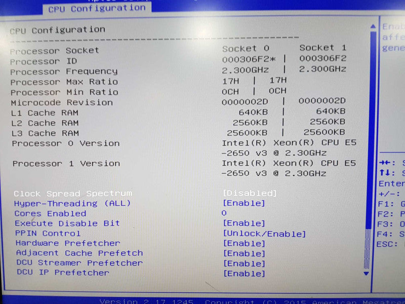 Supermicro X10DAi/c 2x Xeon E5-2650 V3 @ 2.30ghz / 32gb ddr4 / quadro K2200  #