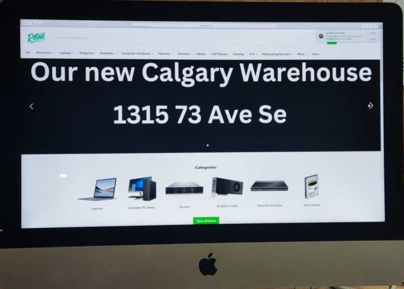 Apple iMac 21.5-Inch Late 2013, 2.7GHz Intel Core i5, 1TB HD, & 8GB RAM