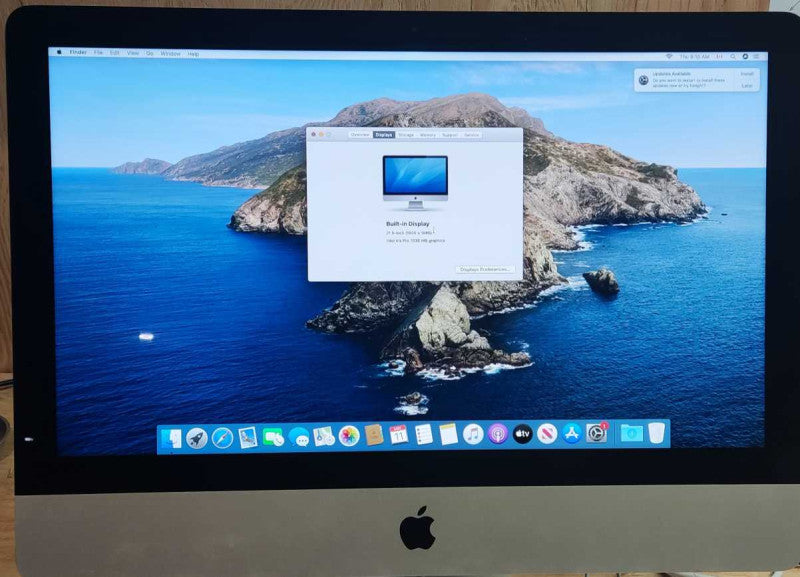 Apple iMac 21.5-Inch Late 2013, 2.7GHz Intel Core i5, 1TB HD, & 8GB RAM