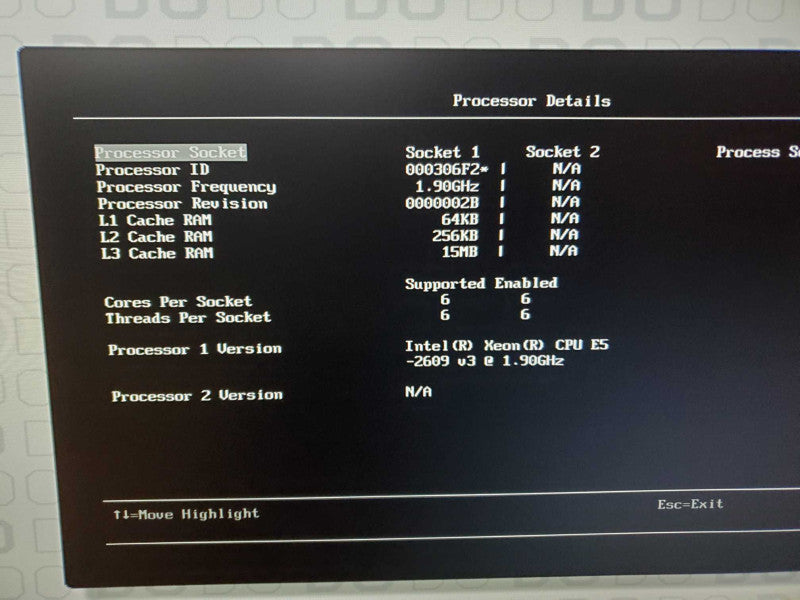 SystemX 3500 M5 Xeon E5-2609(v3) @ 1.9GHz 16GB DDR4 8x2.5\\" No HDD M5210 Raid (