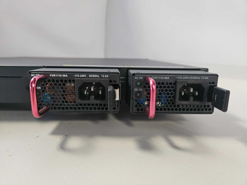 HP JG542A 5500-48G-PoE+-4SFP 48 Ports Switch w/2xPS/lspm1cx2p Card/Rackmount )
