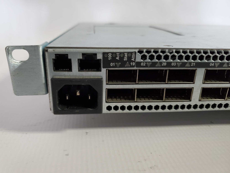 QLOGIC 12200-36P InfiniBand Switch 18 Port Network QDR Switch (