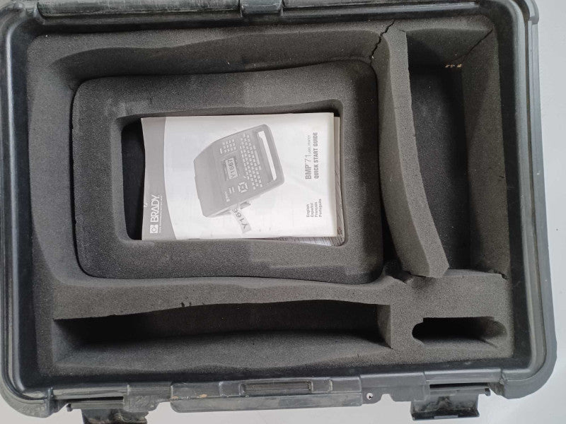 Brady Corporation BMP71 Thermal Label Printer with power adapter _