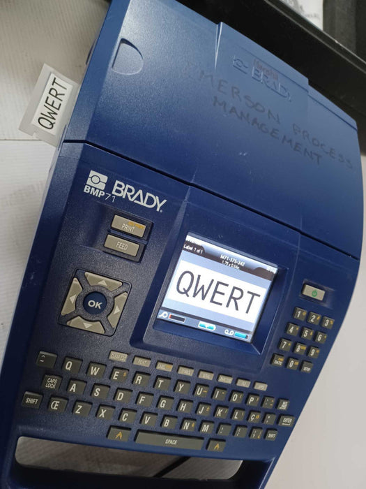 Brady Corporation BMP71 Thermal Label Printer with power adapter _