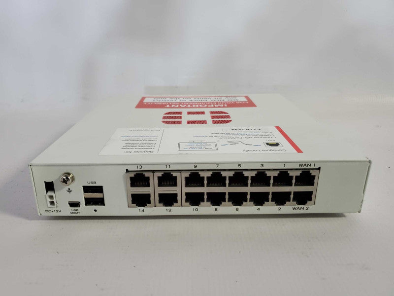Fortinet Fortigate FG-90D Firewall Network Security Appliance (