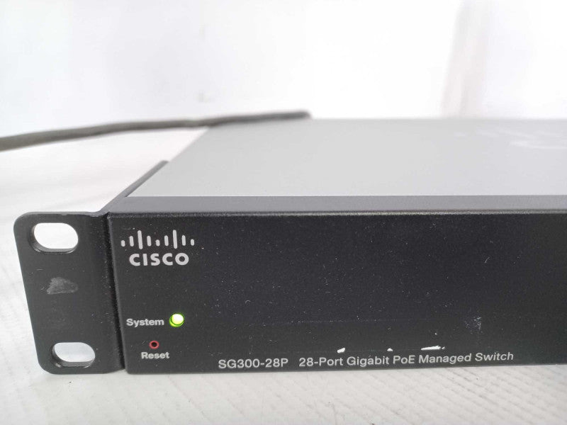Cisco SG300-28P 28-Port Gigabit PoE Managed Switch SRW2024P-K9 _