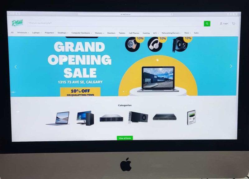 APPLE iMac 27\\" Late-2012 A1419 Quad-core 3.4GHz Intel i7 12GB RAM 128GB SSD