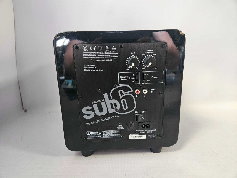 Kanto Living Sub6 280W 6\\" Active Subwoofer Only )