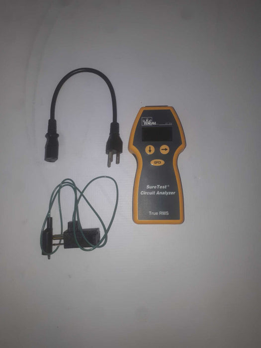 Ideal 61-164 SureTest Circuit Analyzer 100-240 volts AC 45-65 Hz 3 watts aver